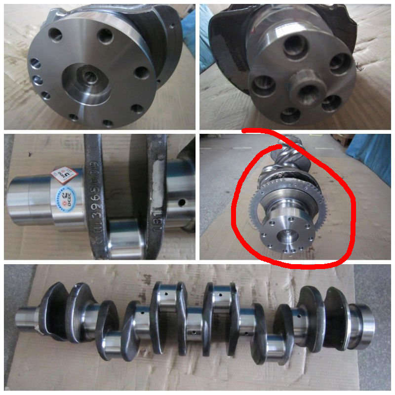 Коленвал 340,375 л.с. ISLe Евро2,3 DONG FENG 3965010