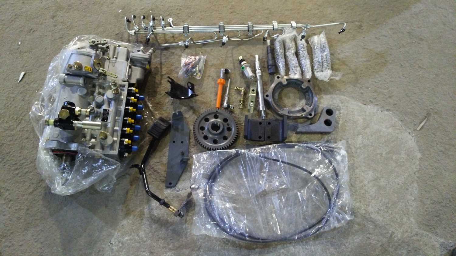 Комплект переоборудования rk-WP12 375 л.с. С ТНВД SHAANXI rk-WP12